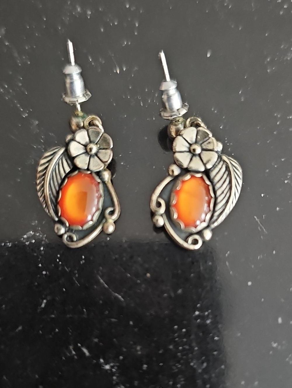 Vintage Wheeler Sterling Earings